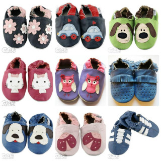 Kožené capáčky 12-18 m (21) 14,2 cm Capiki