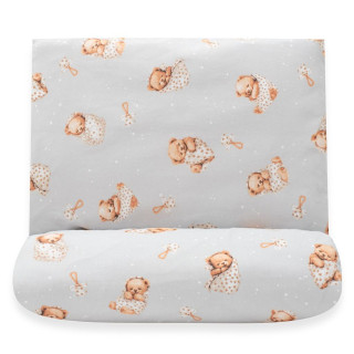2-dielne posteľné obliečky Sweet teddy bear 90/120 cm grey New Baby