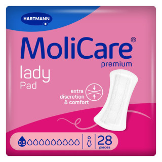 Vložky pre ľahký únik moču MoliCare Pad