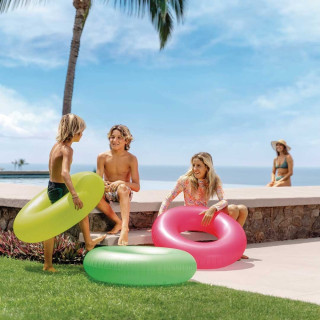 Kruh plávací 91 cm Intex 59262 Neon