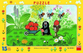 Puzzle Krtko na výlete 15 dielikov