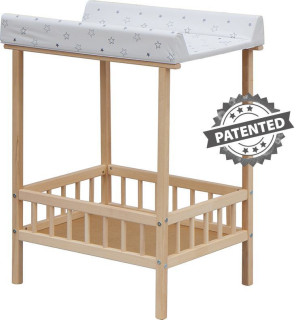 Prebaľovací pult Scarlett Spájka ECO Hviezdička biela