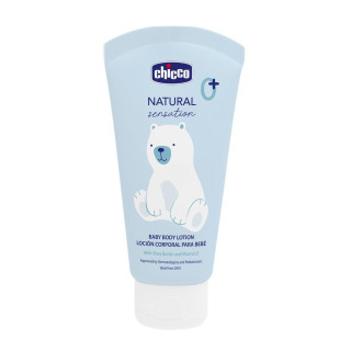 Mlieko telové Natural Sensation s bambuckým maslom a vitamínom E 150 ml, 0 m+ Chicco