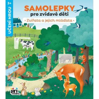 Samolepky pre zvedavé deti Zvieratá a ich mláďatá
