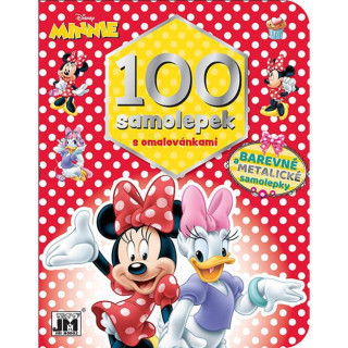 100 samolepiek s omaľovánkami Minnie