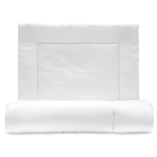 Luxusné výplne z mikrovlákna vankúš a perinka 90 x 120 cm biela New Baby