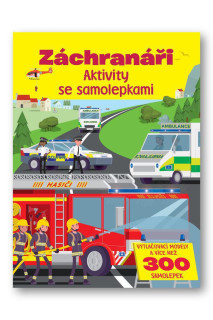 Záchranári Aktivity so samolepkami