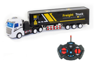 Kamión RC na diaľkové ovládanie čierny 41 cm