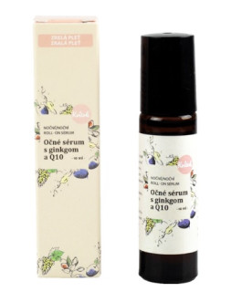 Roll-on očné sérum s ginkgom 10 ml Kvitok