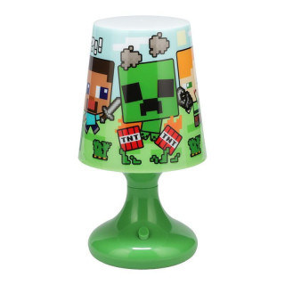 Minecraft lampička stolná
