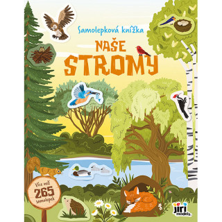 Samolepková knižka Naše stromy