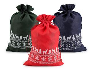 Vianočné darčekové vrecúško 20x30 cm
