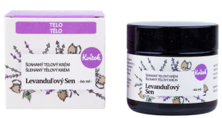 Šľahaný telový krém Levanduľový sen 60 ml Kvitok