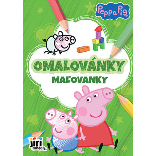 Omaľovánky A5 Prasiatko Peppa