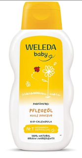 Nechtíkový dojčenský olej bez parfumácie 200 ml Weleda