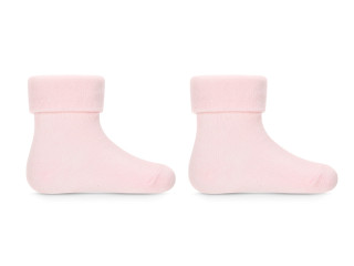 Dojčenské ponožky BIO bavlna ružové Be Snazzy