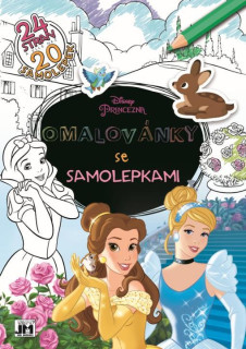 Maľovanky A4+ Disney Princezné