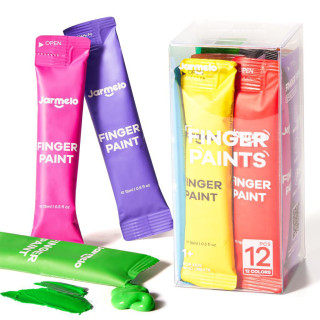 Prstové farby na cesty 12 ks Jarmelo