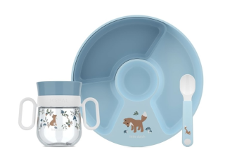 Detská jedálenská súprava 3-dielna Forest Friends Little Dutch