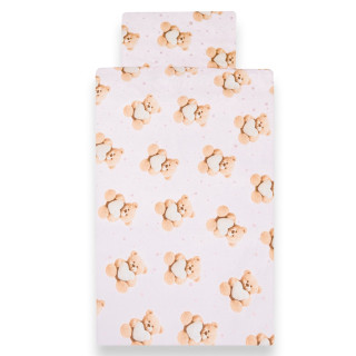 2-dielne posteľné obliečky Love Teddy Bear 90/120 cm pink New Baby