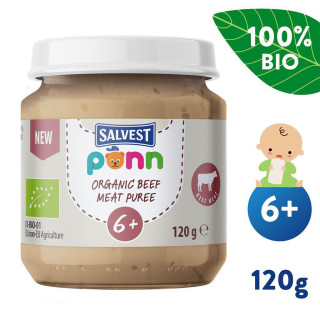 Salvest Ponn BIO Hovädzie pyré (120 g)