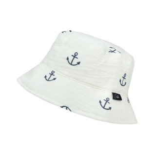 Klobúk mušelín Anchor biely Esito