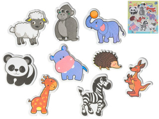 Zvieratká penové do vane 9 ks