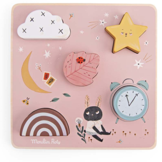 Drevené puzzle Apres la Pluie Moulin Roty