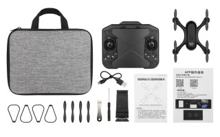 Dron skladací do ovládača s WIFI kamerou 720p RC na diaľkové ovládanie 2. AKOSŤ