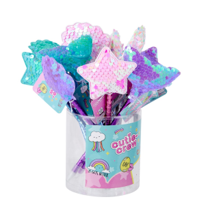 Ceruzka s flitrami Mermaid