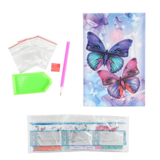 Kreatívna sada diamantový denník s nalepovacími diamantmi