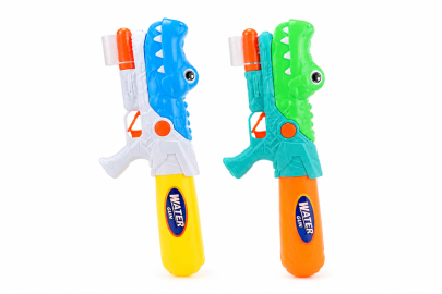 Pištoľ na vodu Dino 42 cm pumpovacia