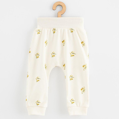 Dojčenské nohavice z organickej bavlny Olivy New Baby