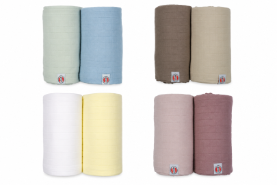 Swaddler Solid 2balenie 110 x 110 cm Lodger