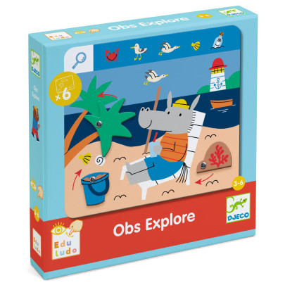 Hra Eduludo Obs Explore Djeco