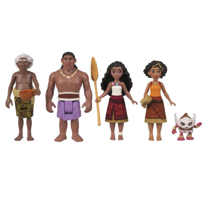Malá bábika Vaiana a kamaráti Mattel