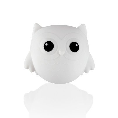 Silikónové nástenné nočné svetlo Owl Zopa