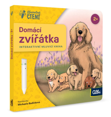 Kúzelné čítanie - Minikniha pre najmenších - Domáce zvieratká