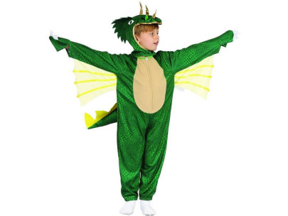 Kostým na karneval - dinosaurus Veľ. 80 - 92 cm