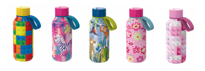Nerezová termofľaša Solid Kids s pútkom 330 ml Qukka