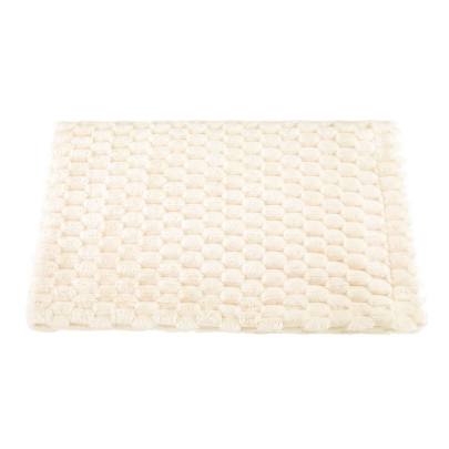 Deka dvojitá bublinky Mazlík 70 x 100 cm Outlast® - Smotanová/biela káva