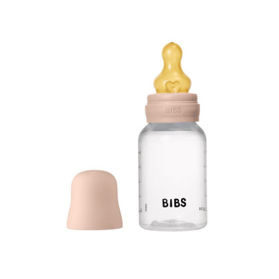 Antikoliková fľaša s kaučukovým cumlíkom 150 ml Bibs