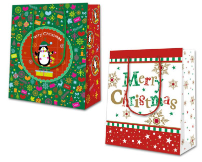 Darčeková taška Merry Christmas 17x22, 5x8 cm SusyCard