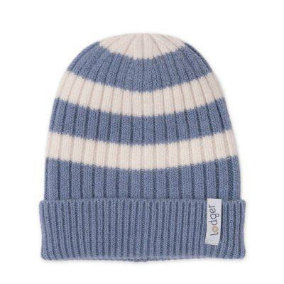 Čiapka Stripe Merino Stone Lodger