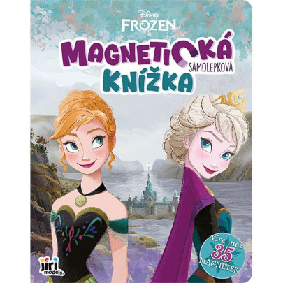 Magnetická samolepková knižka Ľadové kráľovstvo