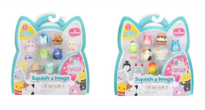 Squish a longs sada 8 figúrok