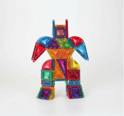 Mini Magnetická stavebnica Robot 102 ks