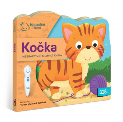 ALBI Kúzelné čítanie Minikniha s výsekom - Mačka