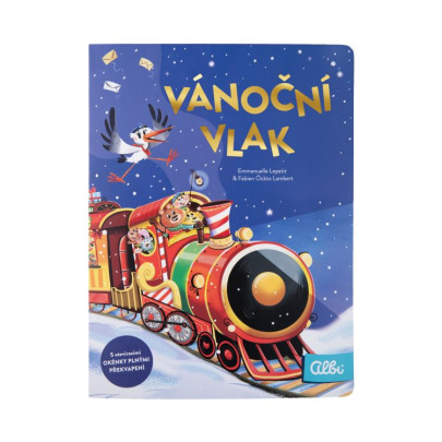Detská kniha - Vianočný vlak Albi