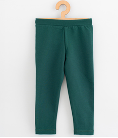 Detské legíny z teplákoviny New Baby Kindergarten green